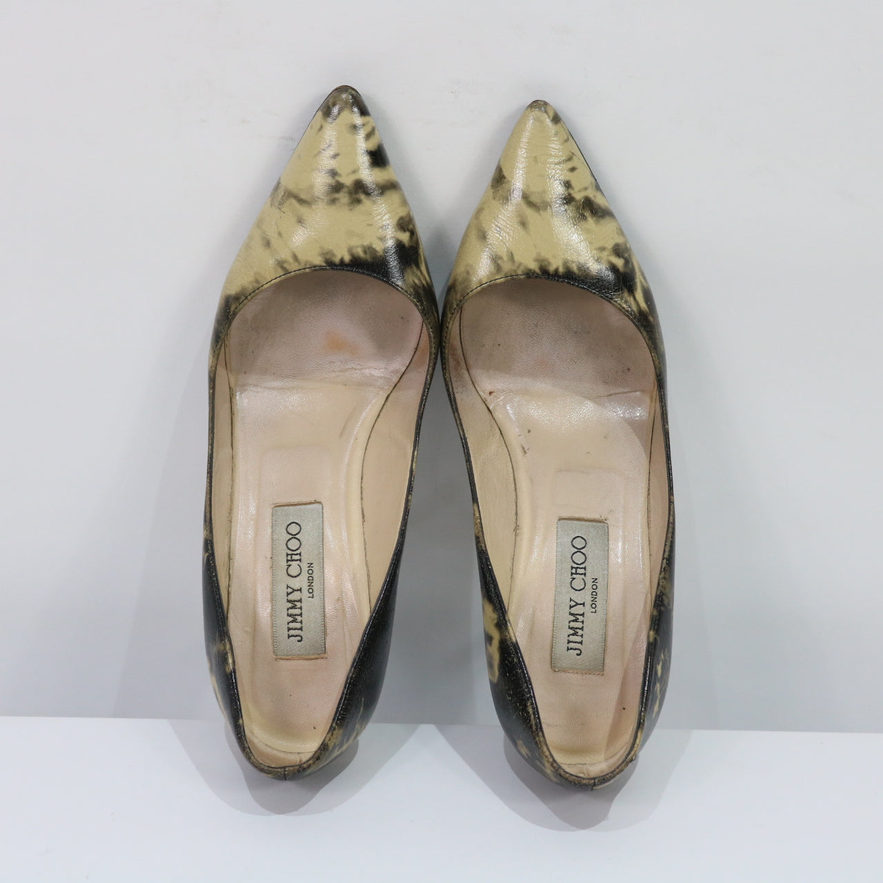 JIMMY CHOO / ジミーチュウ | タイダイパテントポインテッドトゥ