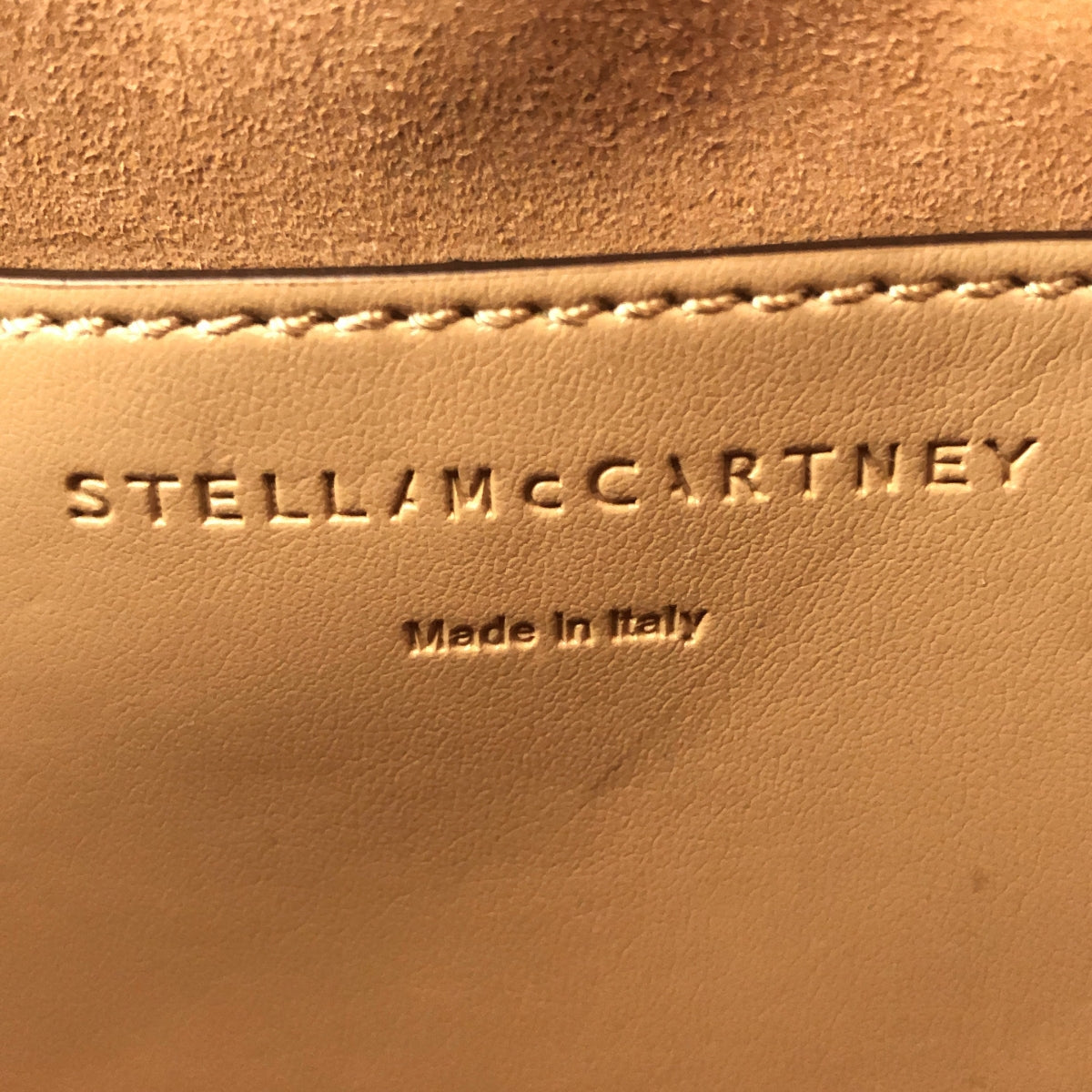 【美品】  STELLA McCARTNEY / ステラマッカートニー | Small Camera Bag Fff &amp; Alter Mat / レザー ボア ロゴ ショルダーバッグ | ベージュ | レディース 美品】 STELLA McCARTNEY / ステラマッカートニー | Small Camera Bag