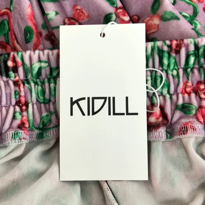 KIDILL / キディル | 2023AW | × MAYA SHIBASAKI / Wide Velour Pants / 総柄 ワイドベロアパンツ | 42 | メンズ