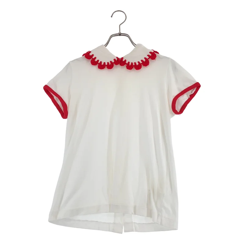 tricot COMME des GARCONS / トリココムデギャルソン | 2014SS | 丸襟 Tシャツ カットソー | S | レディース