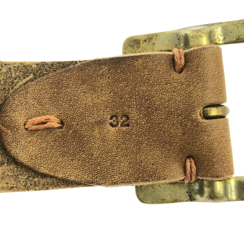 visvim / ビズビム | PLAIN BELT レザー プレーンベルト | 32 | その他