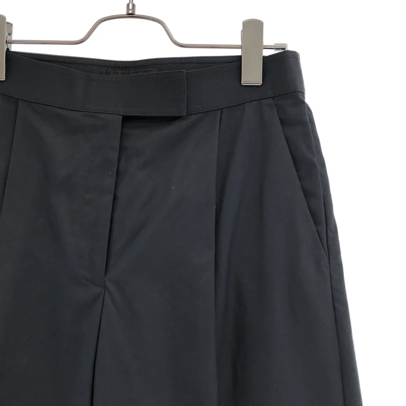TOMORROWLAND collection / トゥモローランドコレクション | コットンギャバジン タックワイドパンツ | 36 | レディース
