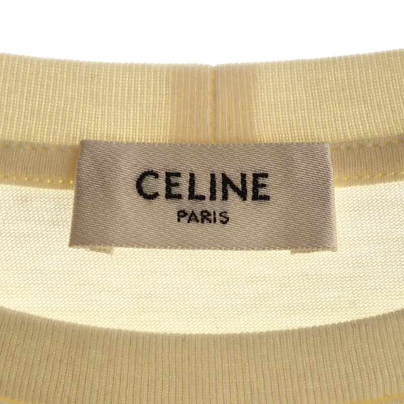 CELINE / セリーヌ | エディ期 REFRESH YOURSELF プリントTシャツ | M | レディース