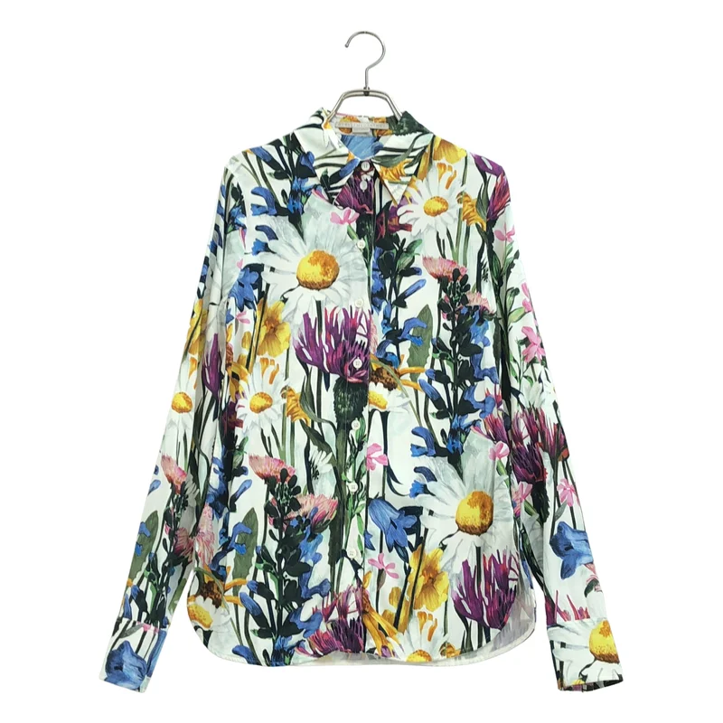 STELLA McCARTNEY / ステラマッカートニー | 2022SS | フローラルプリント ロングスリーブシャツ | 38 | レディース