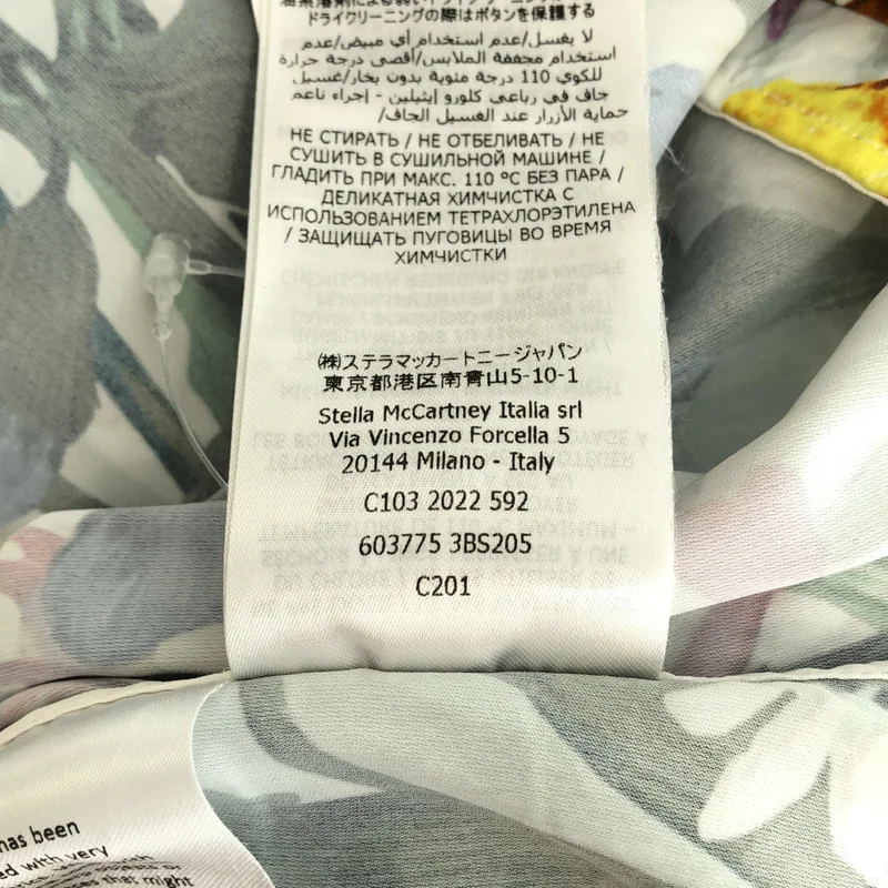 STELLA McCARTNEY / ステラマッカートニー | 2022SS | フローラルプリント ロングスリーブシャツ | 38 | レディース