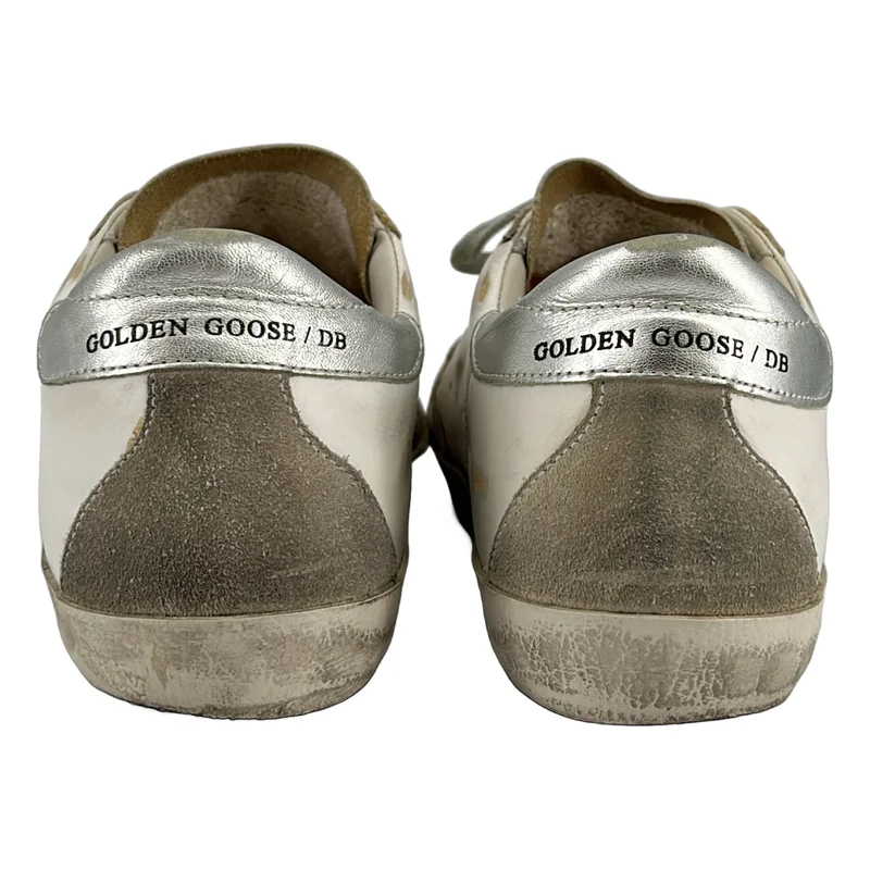 GOLDEN GOOSE / ゴールデングース | SUPERSTAR ダメージ加工 レザー スニーカー | 38 | レディース