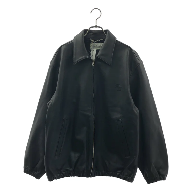 WACKO MARIA / ワコマリア | LEATHER BOMBER JACKET レザーボンバージャケット | S | メンズ