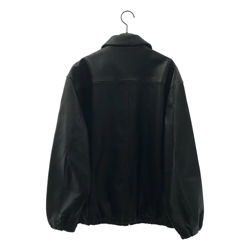 WACKO MARIA / ワコマリア | LEATHER BOMBER JACKET レザーボンバージャケット | S | メンズ