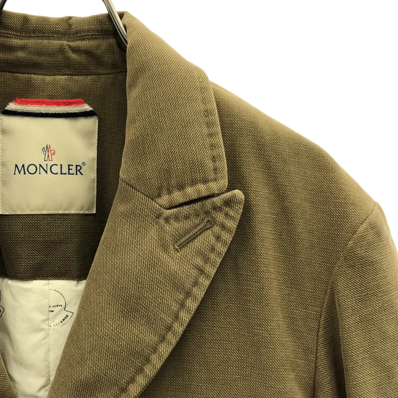 visvim / ビズビム | × MONCLER / モンクレール KAMUI / カムイ テーラード ダウンジャケット / 総柄裏地 | 1 | メンズ