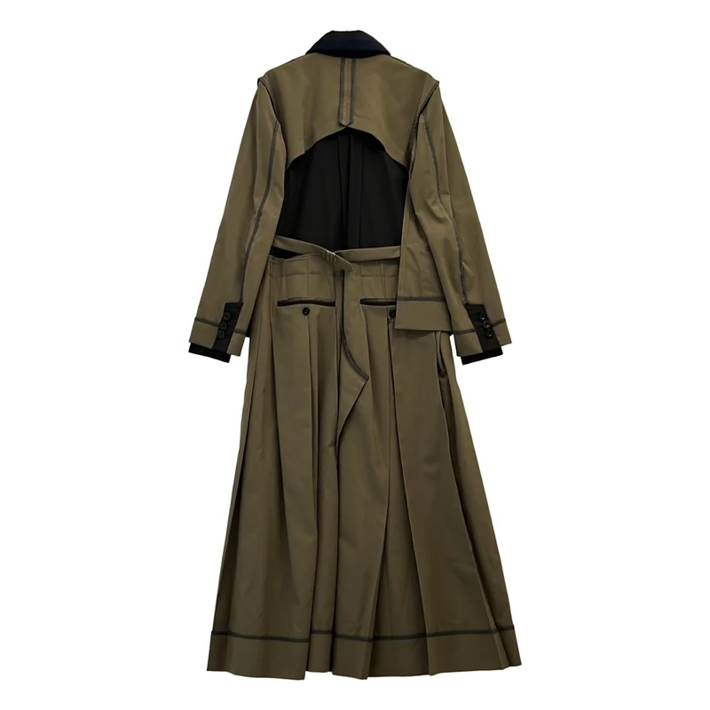 sacai / サカイ | Suiting Docking Onepiece シャツワンピース | 2 | レディース