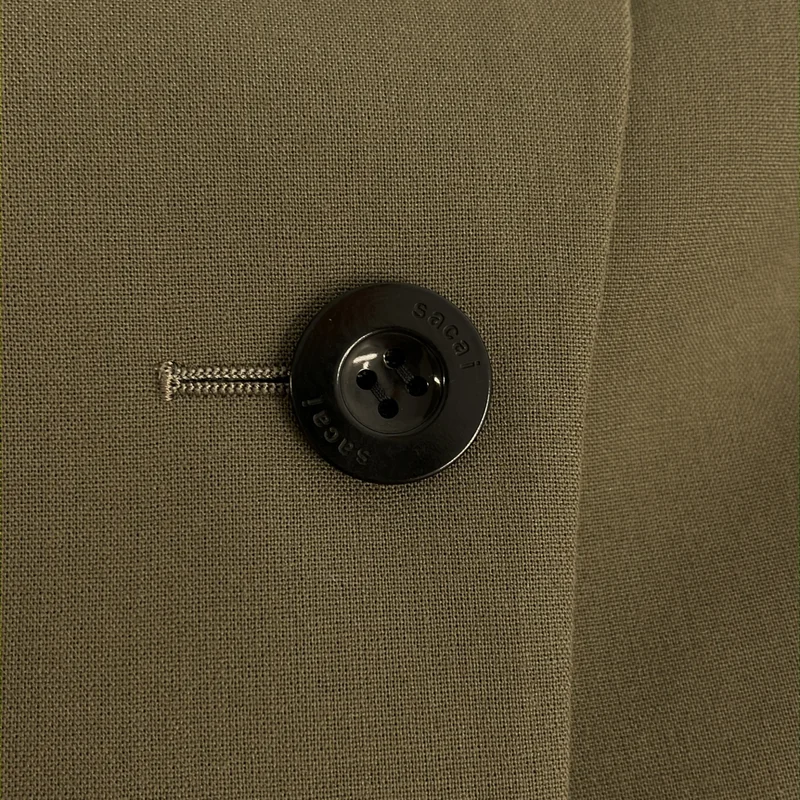 sacai / サカイ | Suiting Docking Onepiece シャツワンピース | 2 | レディース
