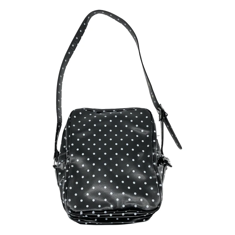 COMME des GARCONS / コムデギャルソン | フェイクレザー ドット ショルダーバッグ |