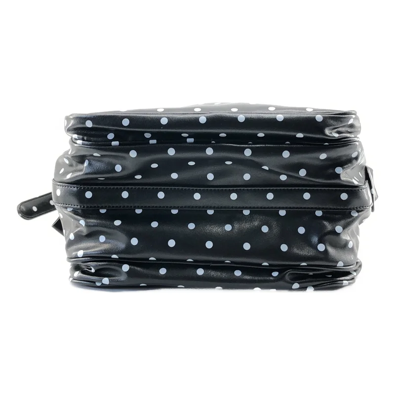 COMME des GARCONS / コムデギャルソン | フェイクレザー ドット ショルダーバッグ |