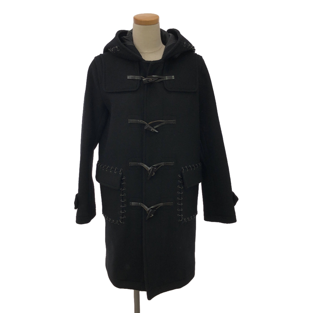 ノワールケイニノミヤ25aw ダッフルコート noir kei ninomiya / ノワールケイニノミヤ | 2015AW | ウール 装飾