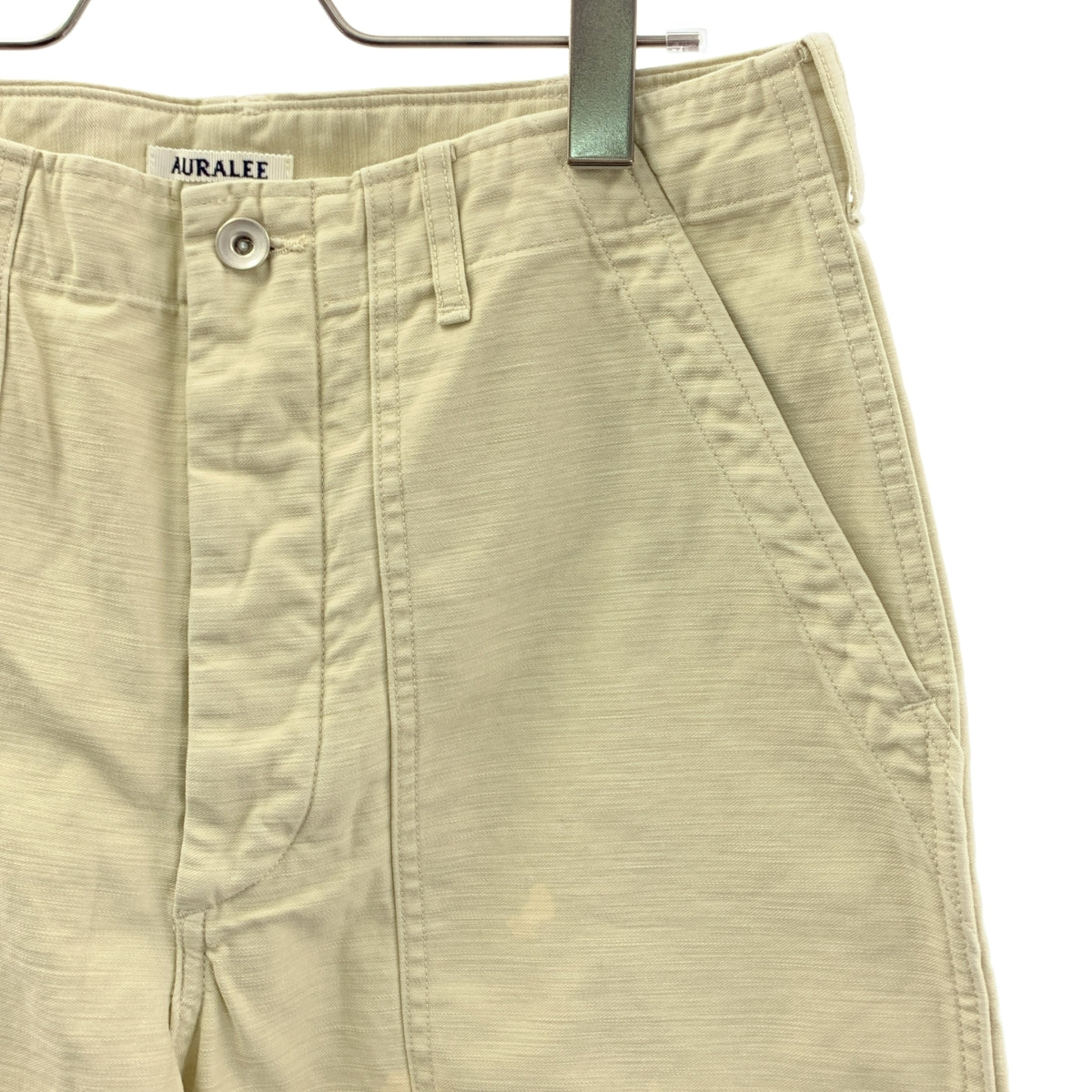 AURALEE / オーラリー | 2025AW | WASHED BAGGY SATIN BLEACHED BAKER