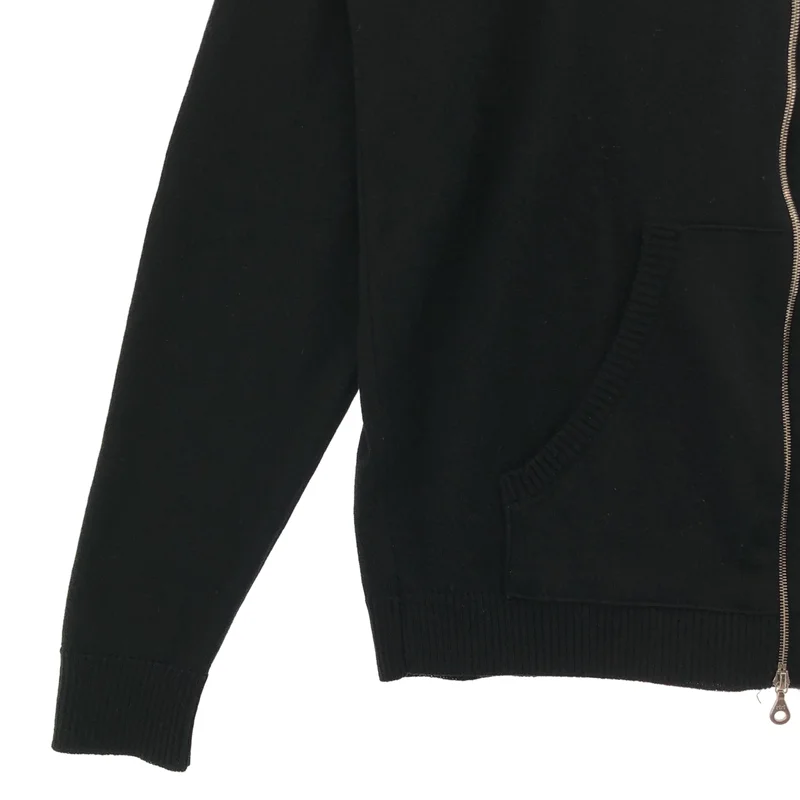 JOHN SMEDLEY / ジョンスメドレー | ウール ニット ジップパーカー | M | メンズ
