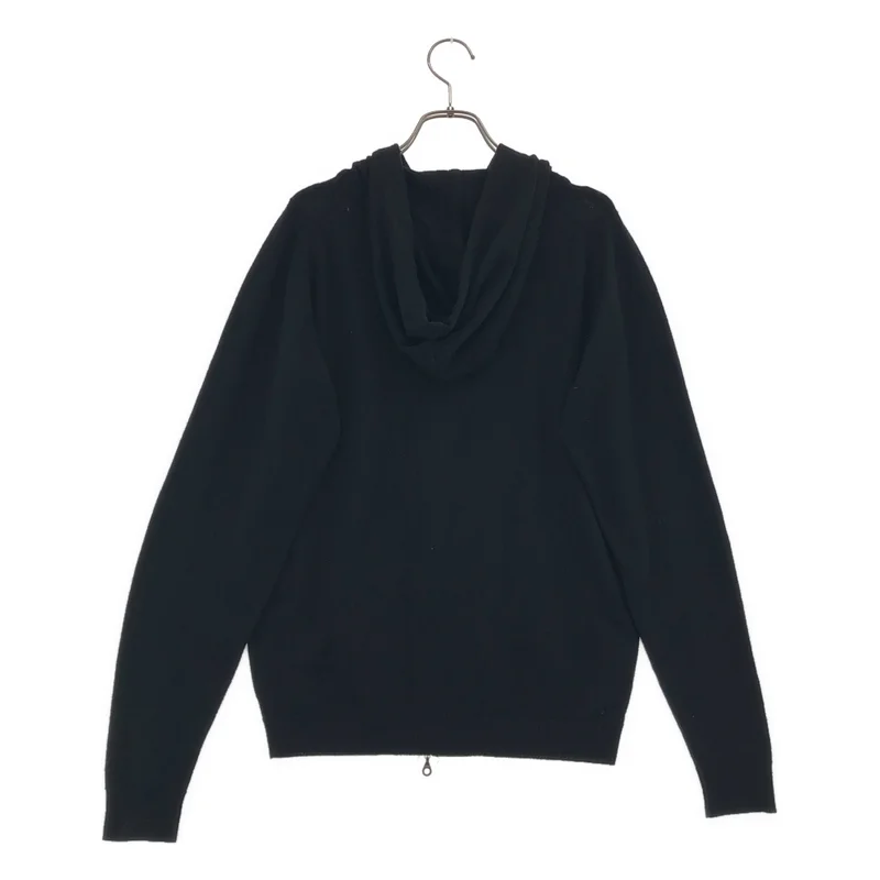 JOHN SMEDLEY / ジョンスメドレー | ウール ニット ジップパーカー | M | メンズ