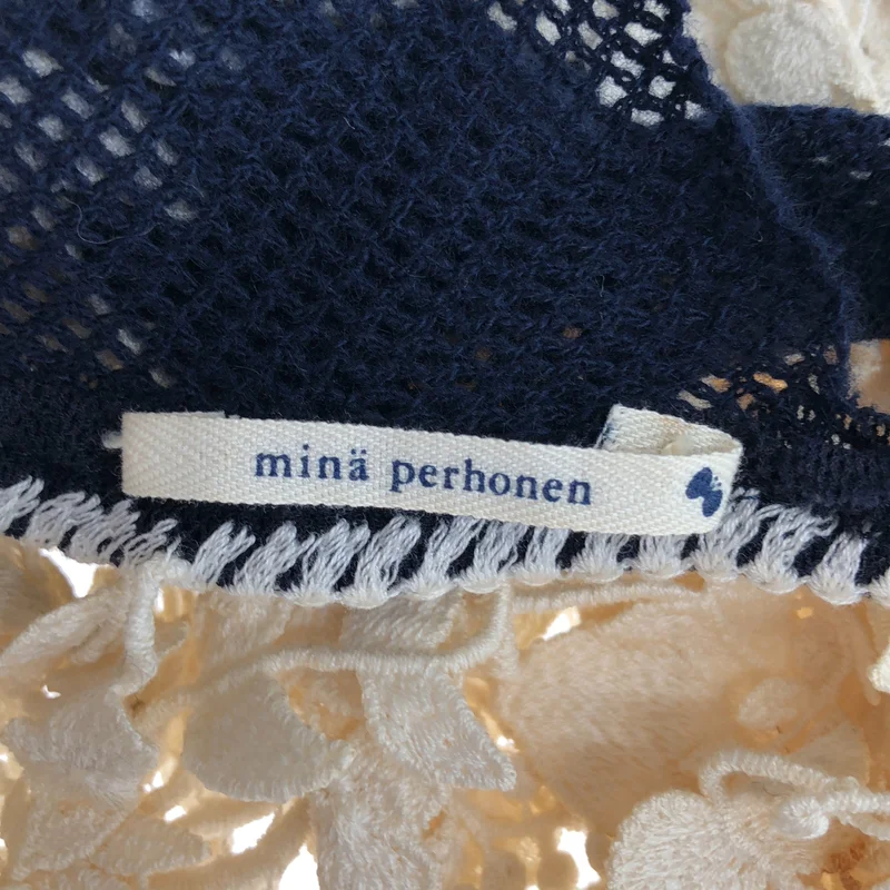 mina perhonen / ミナペルホネン | forest parade 大判 メッシュ ニットストール |