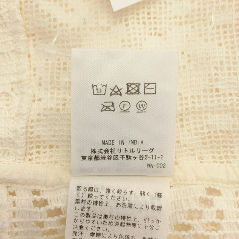 RHC Ron Herman / アールエイチシーロンハーマン | コットン パッチワークレース シャツ |