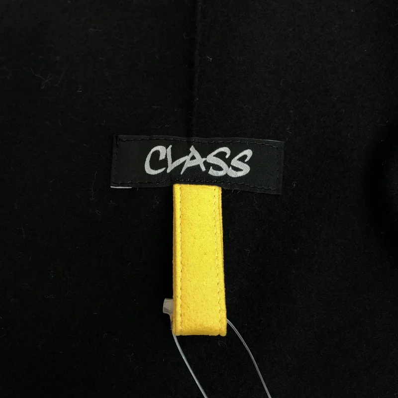 CLASS / クラス | RAZZELE-DAZZELE / ウール パッチワーク ボタンレスコート | 2 | メンズ