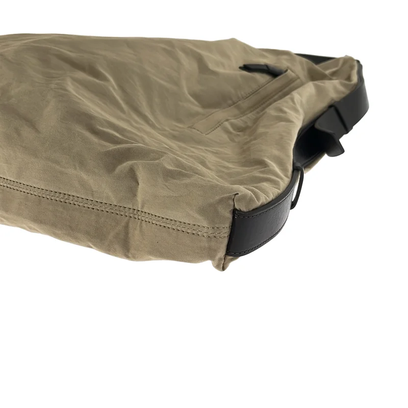 LEMAIRE / ルメール | WASHED COTTON BACHETTE FLAG HOBO BAG ショルダーバッグ | OS | レディース