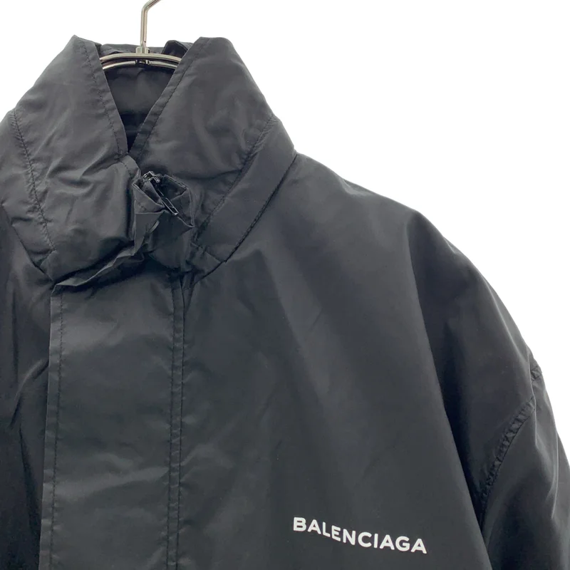 BALENCIAGA / バレンシアガ | BOXY WIND BREAKER / ロゴ ボクシーウィンドブレーカー ジャケット | M | メンズ