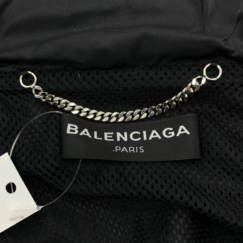 BALENCIAGA / バレンシアガ | BOXY WIND BREAKER / ロゴ ボクシーウィンドブレーカー ジャケット | M | メンズ