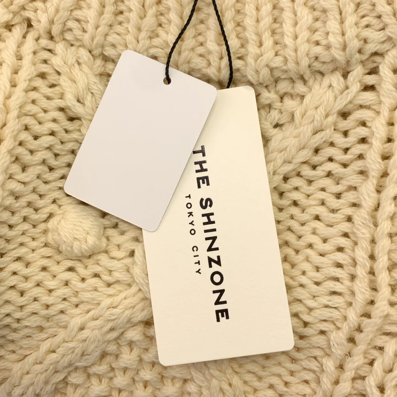 Shinzone / シンゾーン | 2025AW | ARAN CABLE KNIT PULLOVER / ウール アランケーブルニット プルオーバー | FO | レディース