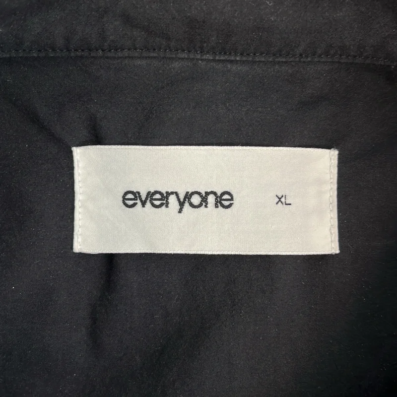 everyone / エブリワン | Typewriter Regular Collar Shirt タイプライター レギュラーカラーシャツ | XL | メンズ