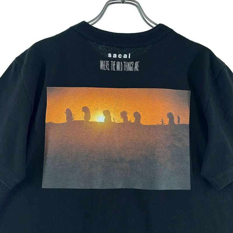 sacai / サカイ | 2025AW | WHERE THE WILD THINGS ARE T-Shirt プリント カットソー | 1 | レディース