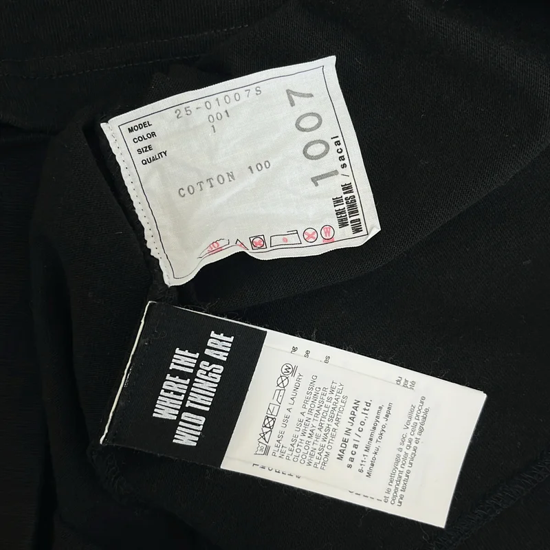 sacai / サカイ | 2025AW | WHERE THE WILD THINGS ARE T-Shirt プリント カットソー | 1 | レディース