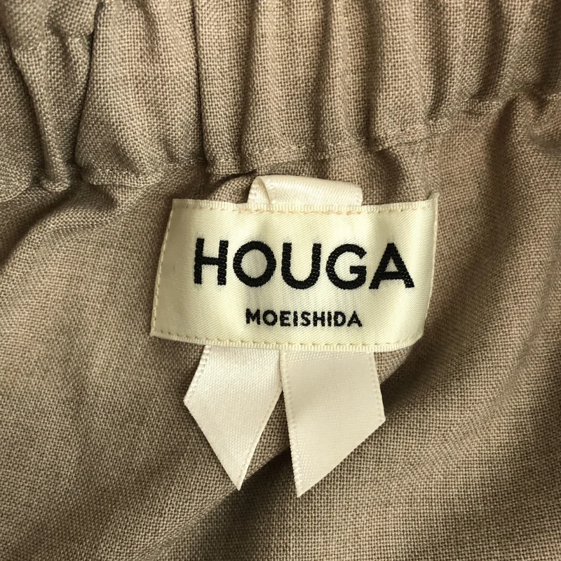 HOUGA / ホウガ | 2way ダブルウエスト プリーツスカート |