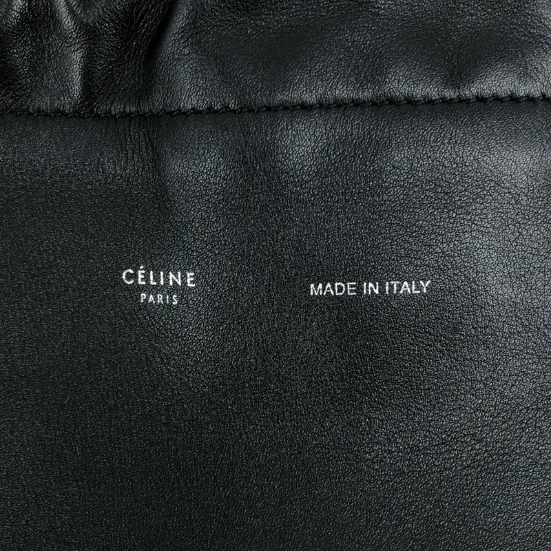 CELINE / セリーヌ | Chris Vertical クリス バーティカル レザーショルダーバッグ |