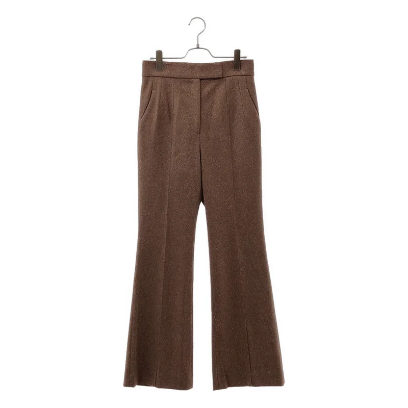 Mame Kurogouchi / マメクロゴウチ | Melange Flannel Flared Trousers パンツ | 2 | レディース