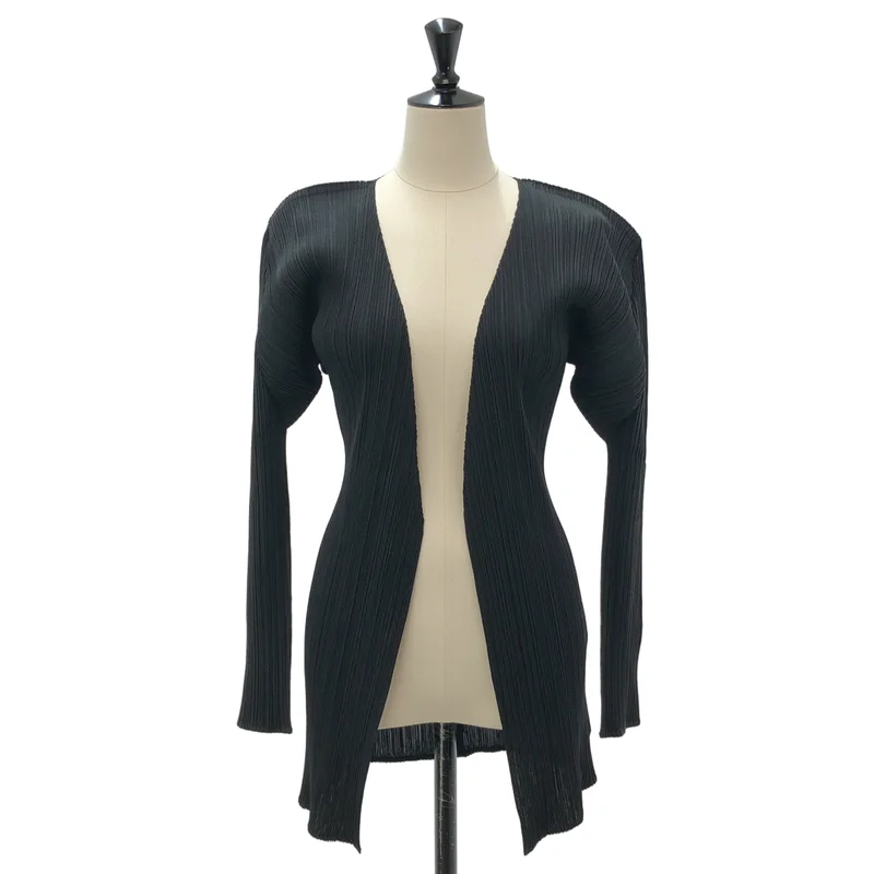 PLEATS PLEASE ISSEY MIYAKE / プリーツプリーズイッセイミヤケ | カーディガン PP04-J0107 | 4 | レディース