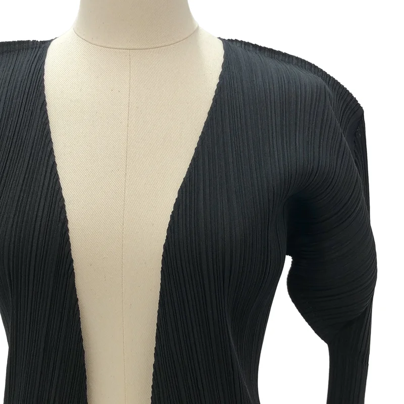 PLEATS PLEASE ISSEY MIYAKE / プリーツプリーズイッセイミヤケ | カーディガン PP04-J0107 | 4 | レディース