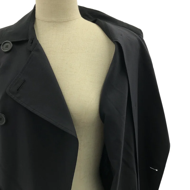 MM6 Maison Martin Margiela / エムエムシックスメゾンマルタンマルジェラ | 2015AW | コットン シャツドッキング トレンチコート | 42 | レディース