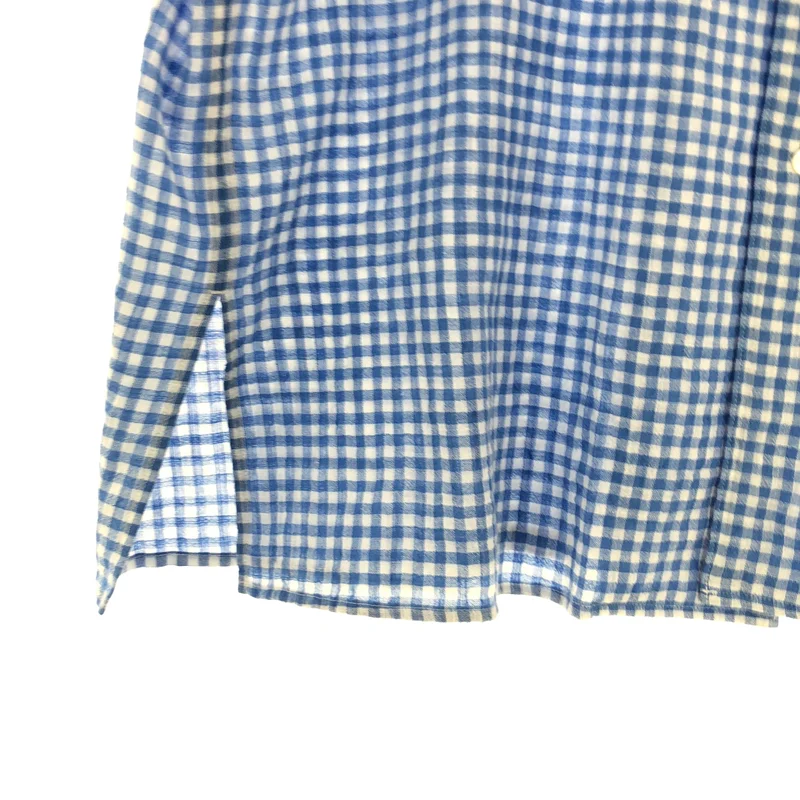 awasa / アワサ | 2026SS | open collar s/s check shirt / オープンカラーチェック 半袖シャツ | 2 | メンズ