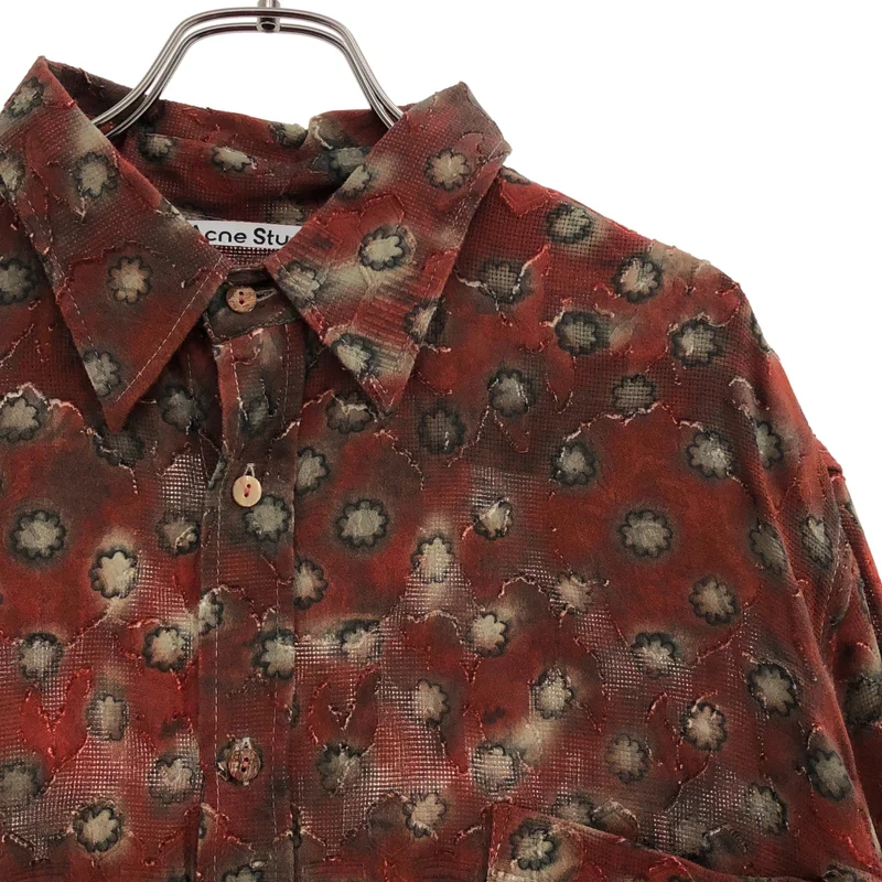 Acne Studios / アクネストゥディオズ | Printed Button Up Shirt シャツ | 48 | メンズ