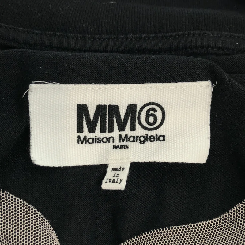 MM6 Maison Margiela / エムエムシックスメゾンマルジェラ | チュール カットソーワンピース | M | レディース