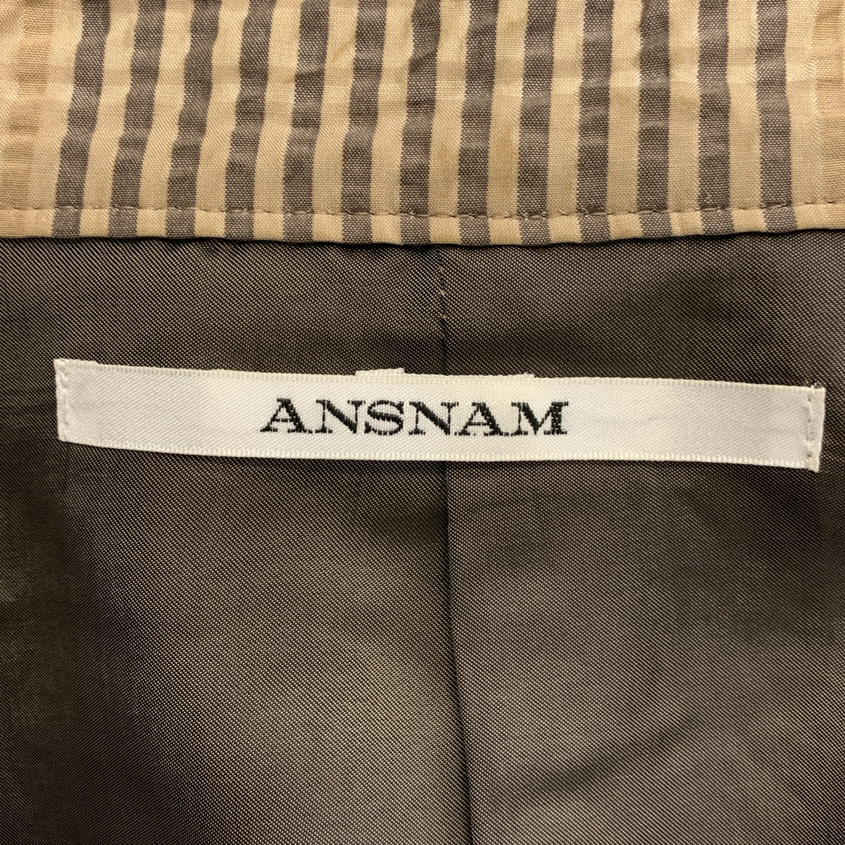ANSNAM / アンスナム | teleng ハリントンジャケット | 2 | キャメル