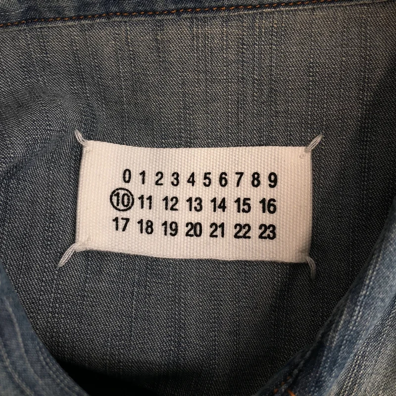 Maison Martin Margiela / メゾンマルタンマルジェラ | 2011AW | エルボーパッチ デニムウエスタンシャツ | 52 | メンズ