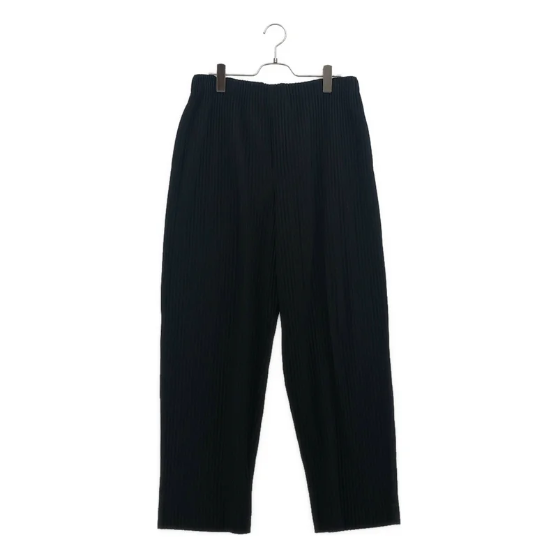 HOMME PLISSE ISSEY MIYAKE / オムプリッセイッセイミヤケ | プリーツワイドテーパードパンツ | 3 | メンズ