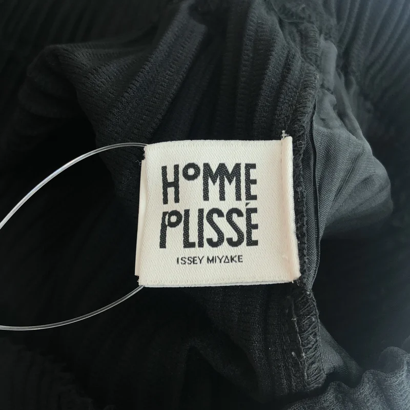HOMME PLISSE ISSEY MIYAKE / オムプリッセイッセイミヤケ | プリーツワイドテーパードパンツ | 3 | メンズ