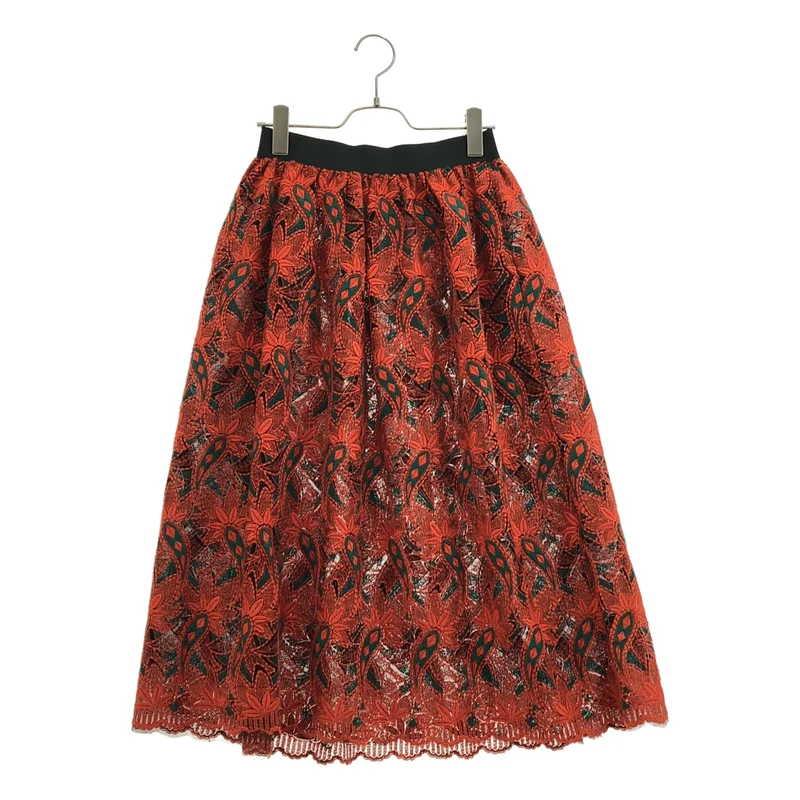 JUNYA WATANABE COMME des GARCONS / ジュンヤワタナベ | 2012SS | フラワーレーススカート AD2011 | S | レディース