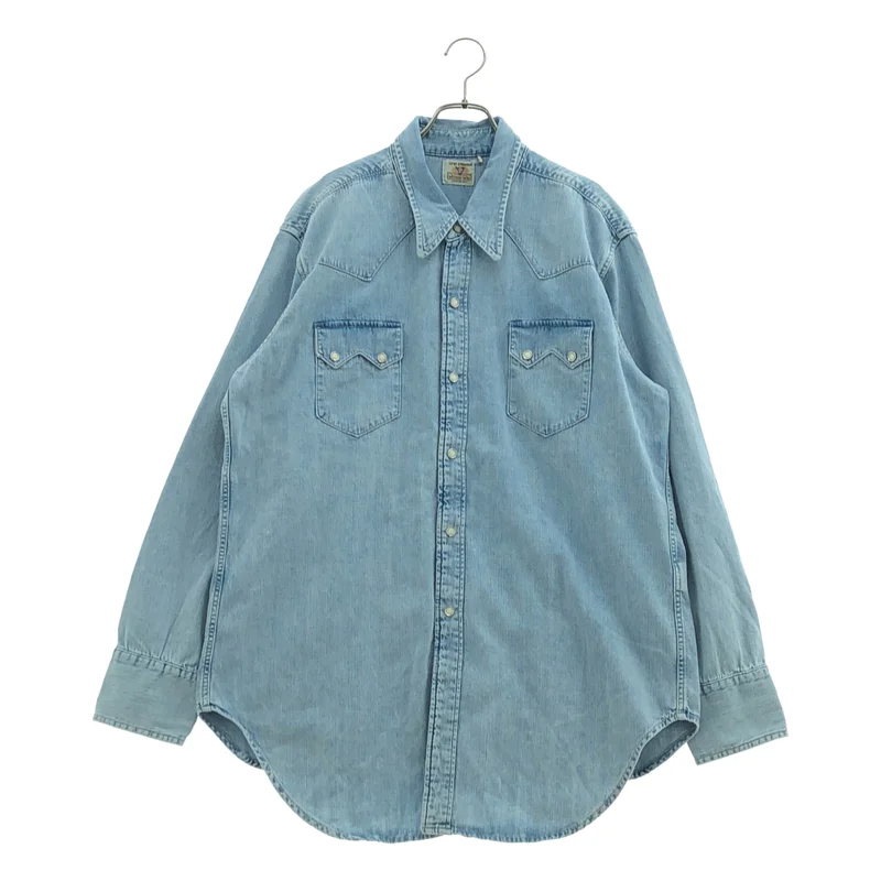 LEVI'S VINTAGE CLOTHING LVC / リーバイスヴィンテージクロージング | ショートホーン ウエスタンシャツ | L | メンズ