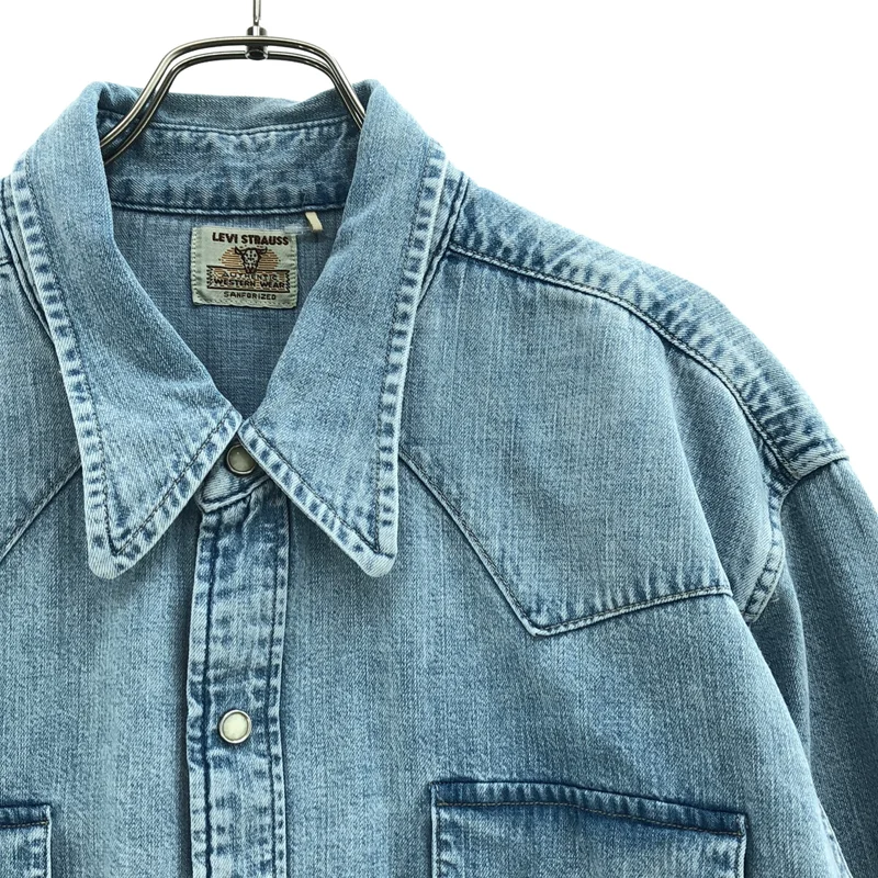 LEVI'S VINTAGE CLOTHING LVC / リーバイスヴィンテージクロージング | ショートホーン ウエスタンシャツ | L | メンズ