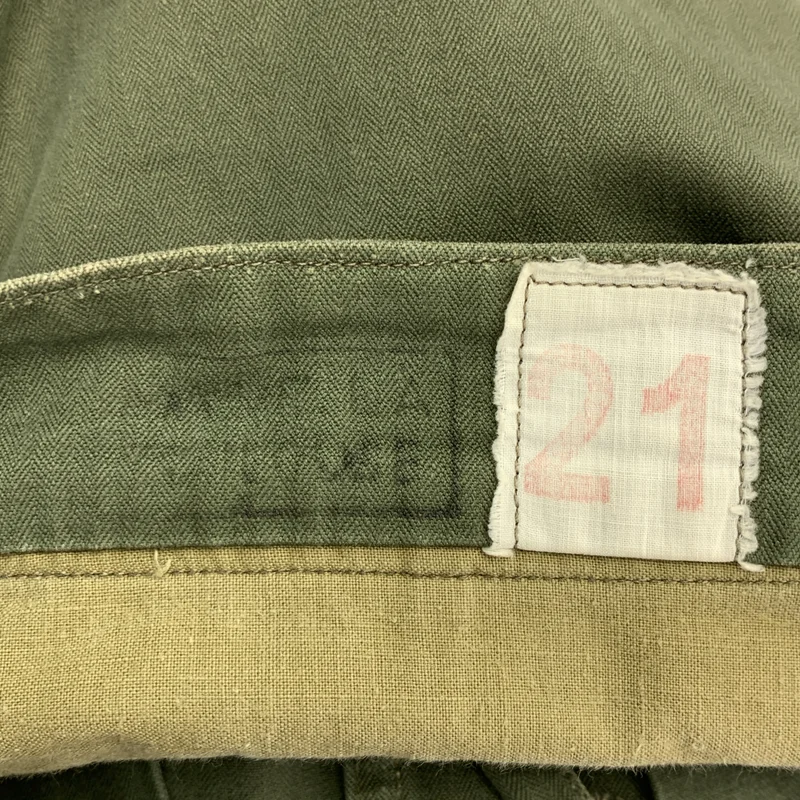 VINTAGE / ヴィンテージ古着 | FRENCH ARMY / フランス軍 ミリタリー カーゴパンツ | 21 | メンズ