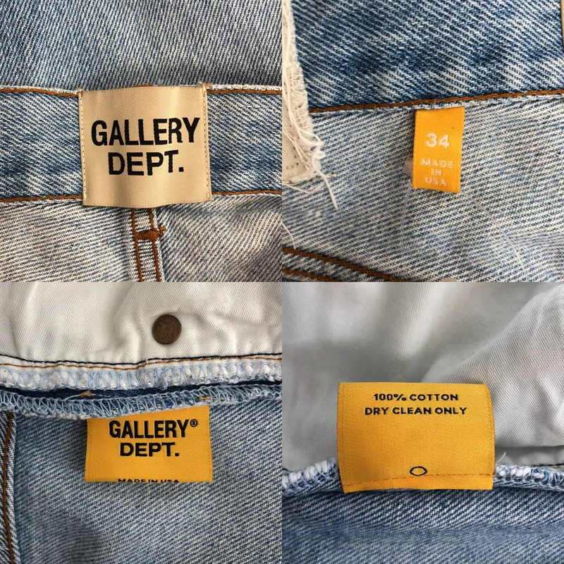 GALLERY DEPT. / ギャラリーデプト | 再構築 カットオフ フレアデニムパンツ | 34 | メンズ