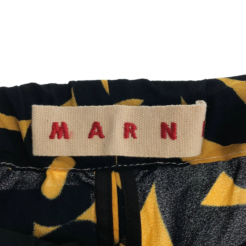 MARNI / マルニ | グラフィックプリント イージーパンツ | 38 | レディース